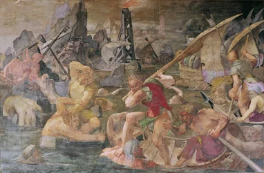 La Vengeance de Nauplius (détail)